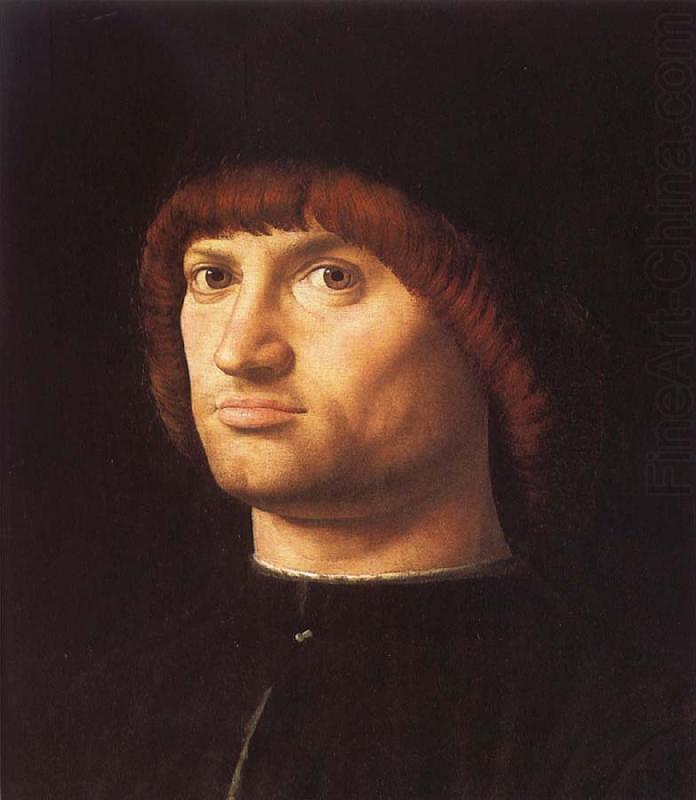 Portrat of a man, Antonello da Messina